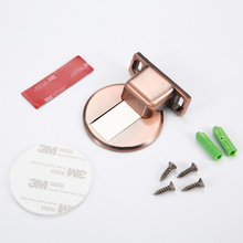 Load image into Gallery viewer, Stainless steel invisible magnetic doorstop
