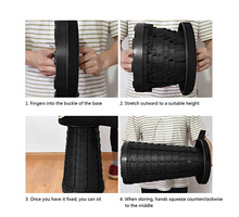 Load image into Gallery viewer, Retractable Folding Stools Portable Plastic Stool