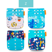 Load image into Gallery viewer, Washable Eco-Friendly Cloth Diaper