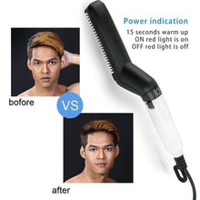 Load image into Gallery viewer, Multi-functional Hair Comb Beard Straightener