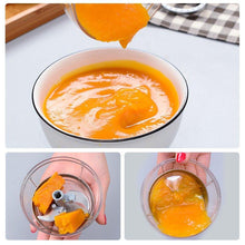 Load image into Gallery viewer, Cartoon Mini Manual Complementary Food Crusher, Hand-Drawn Multi-functional Garlic Food Chopper