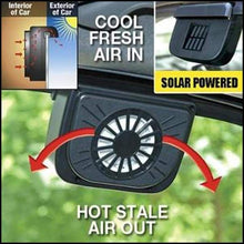 Load image into Gallery viewer, Solar Power Auto Cooling Fan