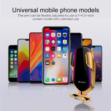 Load image into Gallery viewer, Wireless Automatic Sensor Car Phone Holder And Charger