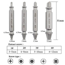 Load image into Gallery viewer, Double-sided Screw Extractor Set