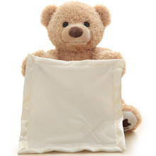 Load image into Gallery viewer, Peek-A-Boo Teddy Bear