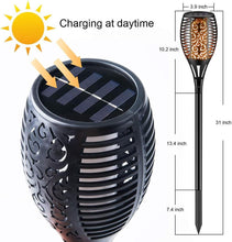 Load image into Gallery viewer, Solar Flame Flickering Lamp Torch