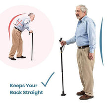 Load image into Gallery viewer, Self Standing Folding Cane