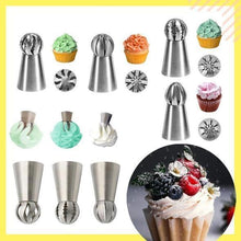 Load image into Gallery viewer, Cake Decor Piping Nozzle Set