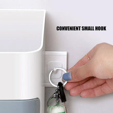 Load image into Gallery viewer, Multi-function Wall Mounted Bedside Shelf with Phone Holder
