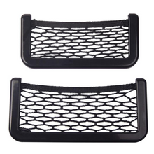 Load image into Gallery viewer, Auto Storage Net Bag with Sticker Elastic Storing Net Car Styling Inner Accessories