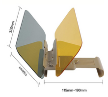 Load image into Gallery viewer, 2 in 1 Car Sun Visor Day Night HD Anti Glare Dazzling Goggle Driving Sunshade Mirror