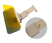 Load image into Gallery viewer, 2 in 1 Car Sun Visor Day Night HD Anti Glare Dazzling Goggle Driving Sunshade Mirror