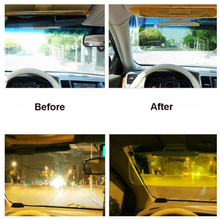 Load image into Gallery viewer, 2 in 1 Car Sun Visor Day Night HD Anti Glare Dazzling Goggle Driving Sunshade Mirror