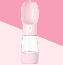 Load image into Gallery viewer, Portable Pet Bottle Water Cup Food Container Sealing Ring Design For Walking And Traveling
