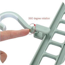 Load image into Gallery viewer, Rotate Anti-skid Folding Magic Clothes Hanger