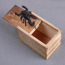 Load image into Gallery viewer, Prank Insect Wooden Scare Box Trick Play Funny Novelties Toys Tricks Spider