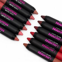 Load image into Gallery viewer, Long-Lasting Waterproof Matte Lipstick 12 Pcs/set