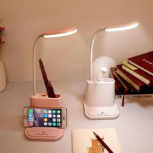 Load image into Gallery viewer, USB Rechargeable LED Desk Lamp Touch