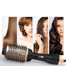 Load image into Gallery viewer, Gold Pro One-Step Hair Dryer Brush