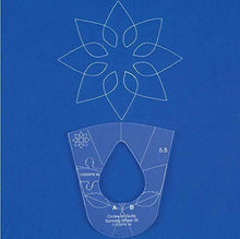 Load image into Gallery viewer, Quilting Template Set - 6 Pieces