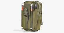 Load image into Gallery viewer, Military Waist Pack - Made up of Nylon - Waterproof Design - Zipper Closure - Attach with Belt - Travel Gear - Outdoor - Available in 3 colors