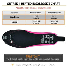 Load image into Gallery viewer, Rechargeable Heated Insoles