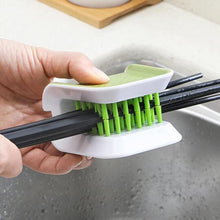 Load image into Gallery viewer, Knife Chopsticks Fork Cleaning Brush Tableware Washing Small Brush Kitchen Tools
