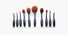 Load image into Gallery viewer, Oval Brush Ten Piece Set
