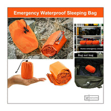 Load image into Gallery viewer, Emergency Waterproof Sleeping Bag
