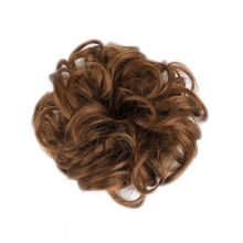 Load image into Gallery viewer, Messay Out-of-bed Rose Bun Scrunchie
