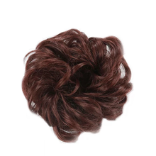 Load image into Gallery viewer, Messay Out-of-bed Rose Bun Scrunchie
