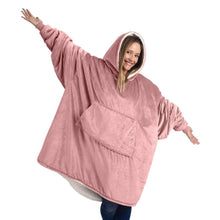 Load image into Gallery viewer, THE COZY | THE OVERSIZED SHERPA BLANKET SWEATSHIRT
