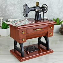 Load image into Gallery viewer, Mini Sewing Machine Music Box
