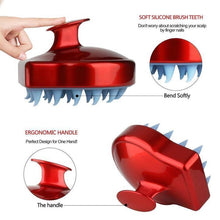 Load image into Gallery viewer, Silicone Hair Scalp Massager Brush
