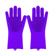 Load image into Gallery viewer, Magic Silicone Dishwashing Gloves
