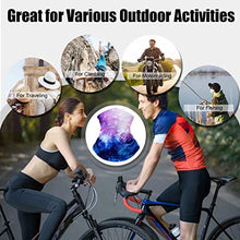 Load image into Gallery viewer, Fashion Galaxy Face Bandana Neck Gaiter, Sun UV Protection Reusable Half Mask Scarf, Motorcycle Balaclava for Women Men
