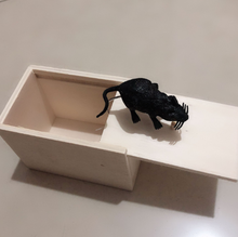 Load image into Gallery viewer, Prank Insect Wooden Scare Box Trick Play Funny Novelties Toys Tricks Spider
