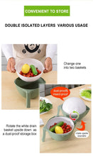 Load image into Gallery viewer, Multifunctional 9 in 1 Vegetable Cutter With Drain Basket
