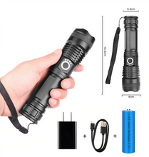 Load image into Gallery viewer, Worlds Strongest Tactical Zoom Flashlight
