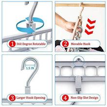 Load image into Gallery viewer, Rotate Anti-skid Folding Magic Clothes Hanger

