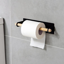 Load image into Gallery viewer, Bathroom Self-adhesive Wall-mounted Roll Paper Towel Holder Rack
