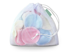 Load image into Gallery viewer, Zero-Waste Reusable Bamboo Makeup Wipes 8 pieces
