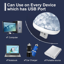 Load image into Gallery viewer, Usb Party Lights Mini Disco Ball

